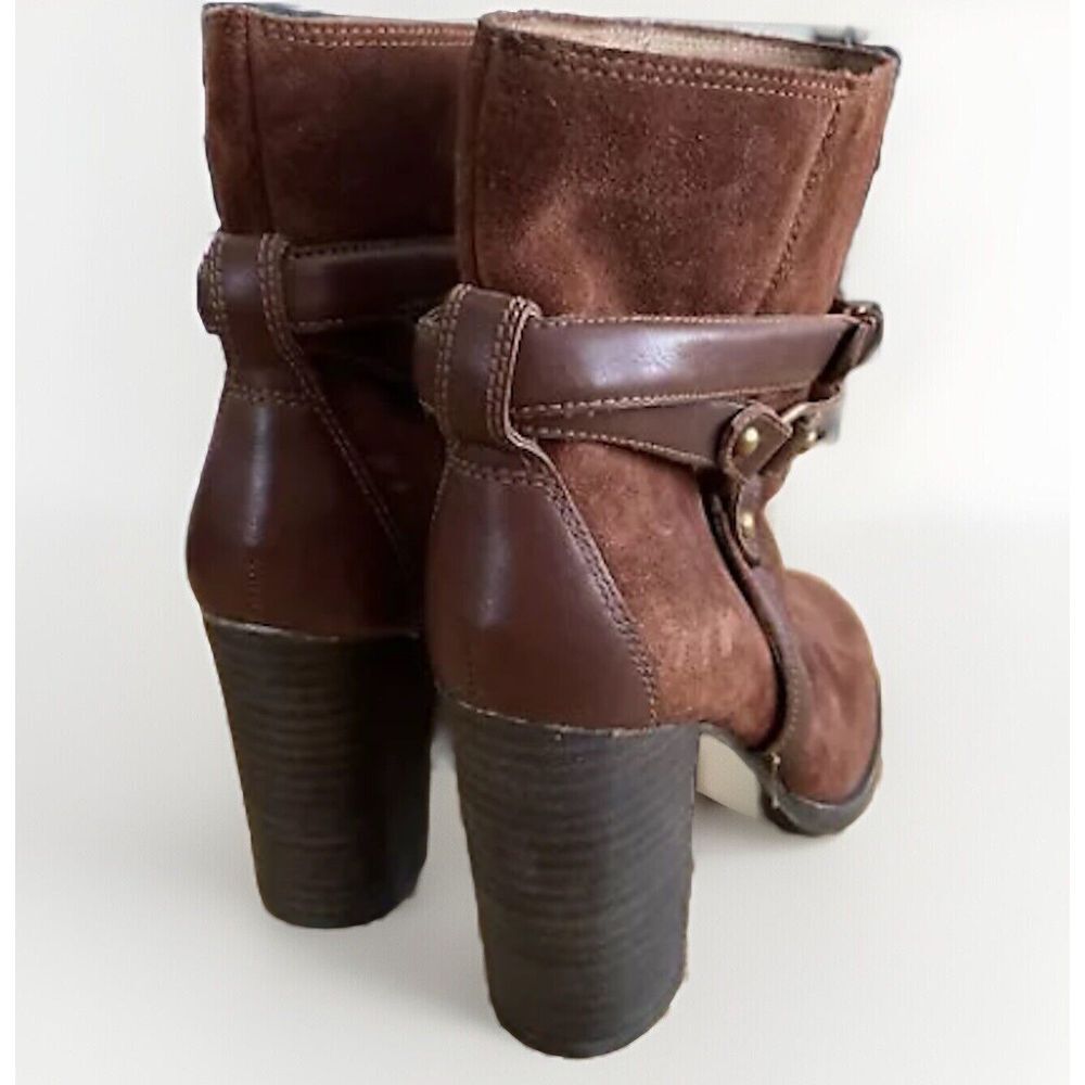 UGG Australia Dandridge Ankle Boot Mahogany‎ Women's 1019010 Heels Booties 7 - Picture 4 of 8